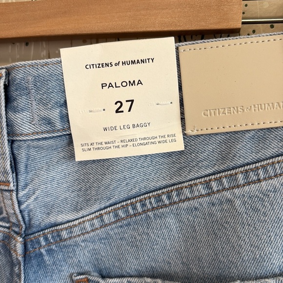 NWT Citizens of Humanity Paloma Baggy Jeans Alemayde size 27 - Picture 5 of 9